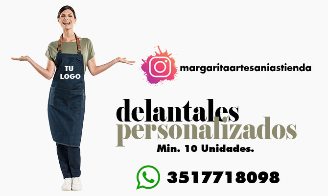 DELANTALES PERSONALIZADOS